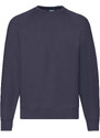 Granatowa bluza męska Raglan Sweat Fruit of the Loom