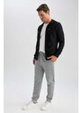 DEFACTO Slim Fit Rib Hem Pique Sweatpants