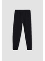 DEFACTO Standard Fit With Pockets Thick Sweatshirt Fabric Pants