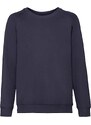 Granatowa bluza dziecięca Raglan Sweat Fruit of the Loom