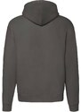 Grey Men's Hoodie Premium Fruit of the Loom