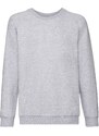 Light grey Raglan Sweat Fruit of the Loom