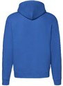 Blue Men's Hoodie Premium Fruit of the Loom