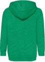 Green children's sweatshirt Classic kangaroo Fruit of the Loom