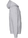 Light grey men's hoodie Premium Fruit of the Loom