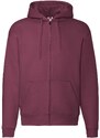 Burgundy Men's Hoodie Premium Fruit of the Loom