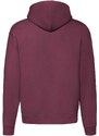 Burgundy Men's Hoodie Premium Fruit of the Loom