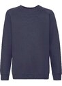 Granatowa bluza dziecięca Raglan Sweat Fruit of the Loom