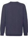 Granatowa bluza dziecięca Raglan Sweat Fruit of the Loom