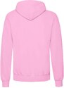 Men's Pink Hooded Sweat Fruit of the Loom