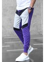 Madmext Color Block Purple Tracksuit 2927