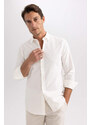 DEFACTO Slim Fit Long Sleeve Shirt