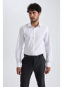 DEFACTO Slim Fit Long Sleeve Shirt