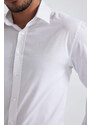 DEFACTO Slim Fit Long Sleeve Shirt