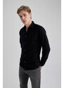 DEFACTO Slim Fit Cotton Long Sleeve Shirt