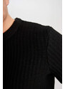 DEFACTO Standard Fit Crew Neck Knitwear Pullover