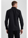 DEFACTO Slim Fit Long Sleeve Shirt