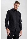 DEFACTO Slim Fit Long Sleeve Shirt