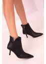 Soho Women's Black Boots & Booties 17499