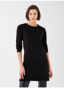 LC Waikiki Crew Neck Plain Long Sleeve Women's Knitwear Tunic