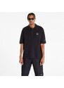 Pánské tričko FRED PERRY x RAF SIMONS Embroidered Oversized Polo T-Shirt Black