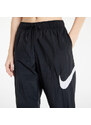 Dámské šusťákové kalhoty Nike NSW Essential Woven Medium-Rise Pants Hbr Black/ White