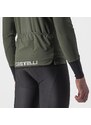 Castelli - voděodpudivý dres flight jersey air military green