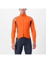 Castelli - zateplená bunda perfetto ros 2 red orange/dark gray