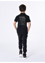 Kalhoty z materiálu Karl Lagerfeld Kids