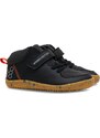 Vivobarefoot PRIMUS LUDO HI PRESCHOOL OBSIDIAN - 25