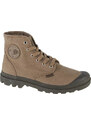 BASIC KHAKI PÁNSKÉ KOTNÍKOVÉ BOTY PALLADIUM PAMPA HI