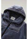 MIKINA WOOLRICH SHERPA MIX MEDIA HOODIE