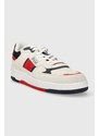 Semišové sneakers boty Polo Ralph Lauren Masters Sprt bílá barva, 809913399003