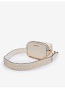 Béžová dámská kožená kabelka Michael Kors Camera Xbody - Dámské