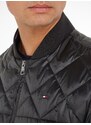 Černá pánská prošívaná bunda Tommy Hilfiger - Pánské