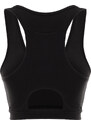 Trendyol Black Medium Support/Shaping Back Pocket Detail Knitted Sports Bra