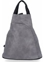Dámská kabelka batůžek Hernan světle šedá HB0139