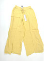 Žluté kalhoty volného střihu Stefanel