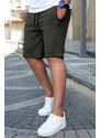 Madmext Khaki Men's Regular Fit Shorts 5404