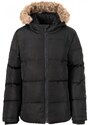 SoulCal Boys 2 Zip Bubble Jacket Junior Black