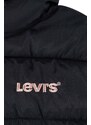 Dětská bunda Levi's šedá barva