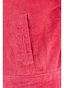 Dětská riflová bunda Levi's růžová barva
