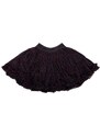 Dětská sukně Pinko Up černá barva, mini, áčková