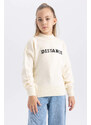 DEFACTO Girl Regular Fit Crew Neck Pullover