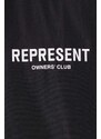 Bunda Represent Owners Club Wadded Jacket pánská, černá barva, zimní