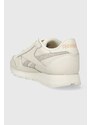 Kožené sneakers boty Reebok CL Leather béžová barva