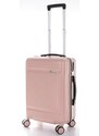 Palubní cestovní kufr T-class 2218, růžová, M, 40 l, 55 x 38 x 23 cm