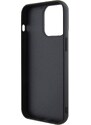 Ochranný kryt na iPhone 15 Pro MAX - Guess, Square Mirror Script Logo Black