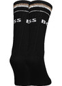 3PACK ponožky BOSS vysoké černé (50491198 001)