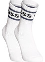 3PACK ponožky BOSS vysoké bílé (50469371 106)